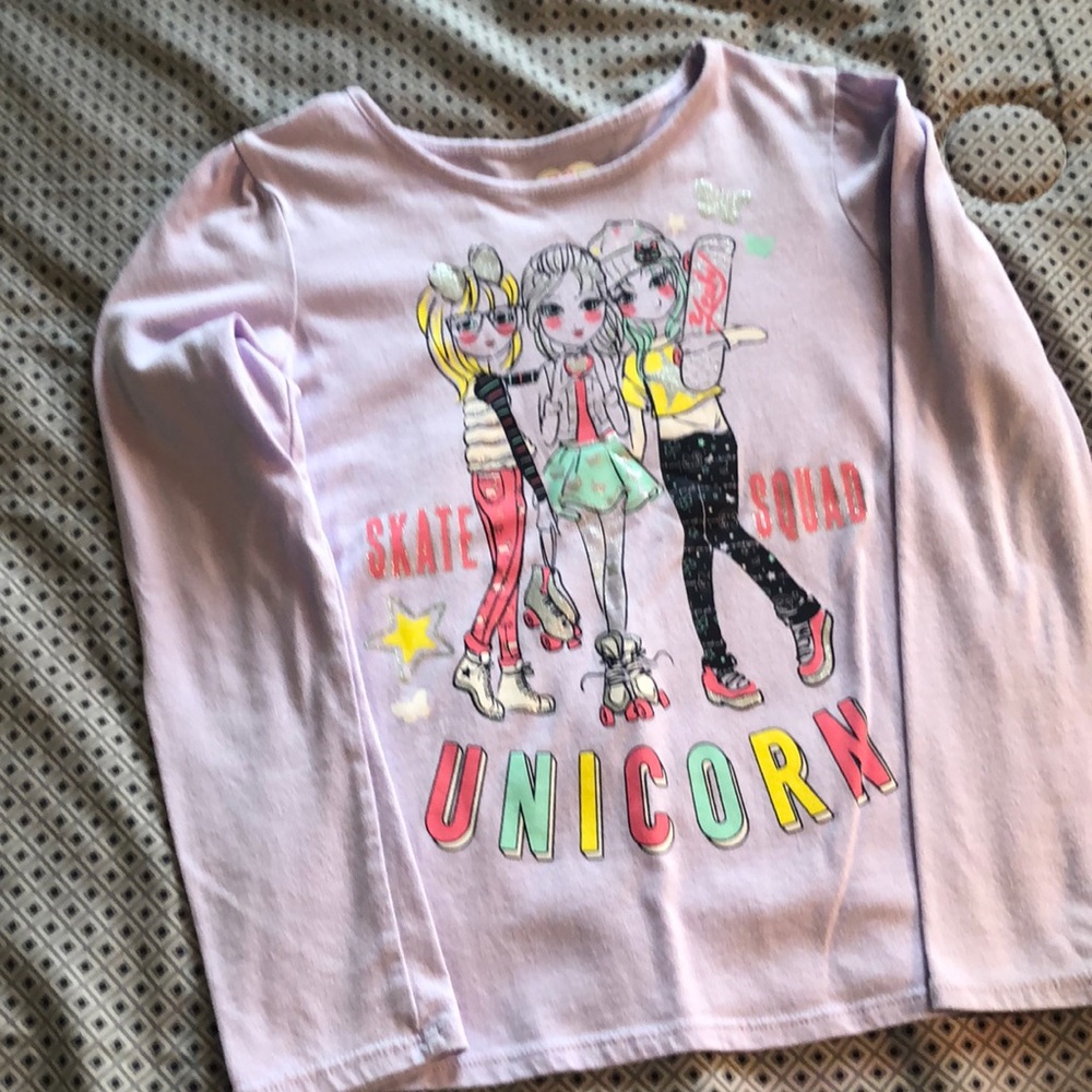 Girls 365 Kids long sleeve shirt size 7